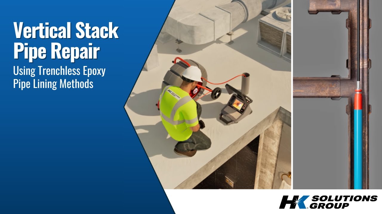 Epoxy pipe lining work and application